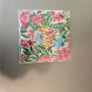 Lilly Pulitzer Tropical Floral Coasters